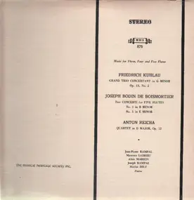 Joseph Bodin de Boismortier - Music for Three, Four and Five Flutes