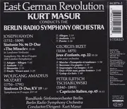 CD - Bizet · Haydn · Mozart · Tchaikovsky - Kurt Masur Conducts The Berlin Radio Symphony Orchestra - Still Sealed