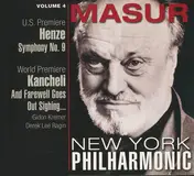 kurt masur - Henze: Symphony No. 9 · Kancheli: And Farewell Goes Out Sighing...