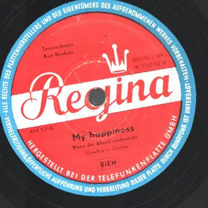 Kurt Henkels / Peter Cornehlsen - Ein kleiner Elefant / My happyness