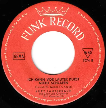 Kurt Lauterbach - Kille-Wille-Wille-Wit