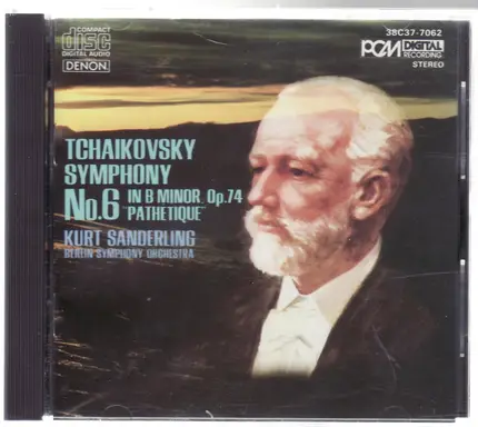 Kurt Sanderling - Tchaikovsky: Symphony No. 6 in B Minor, Op. 74