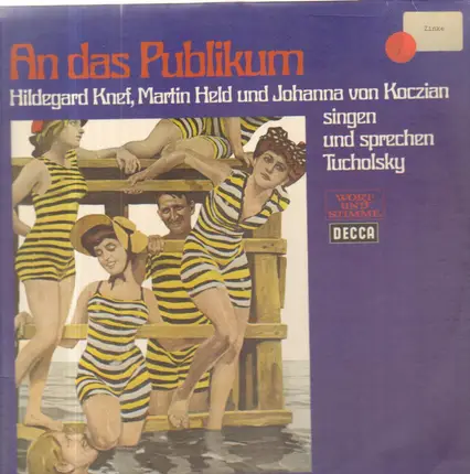 Kurt Tucholsky - An Das Publikum