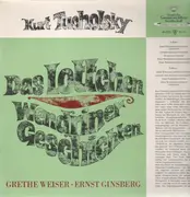 LP - Kurt Tucholsky - Das Lottchen & Wendriner Deschichten,, G.Weiser, E.Ginsberg