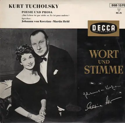 Kurt Tucholsky - Poesie und Prosa