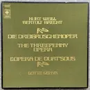 LP-Box - Kurt Weill , Bertolt Brecht - Lotte Lenya - Die Dreigroschenoper = The Threepenny Opera = L'opéra De Quat'sous - LP box included a booklet and original sleeves