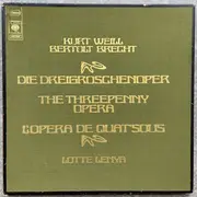 LP-Box - Kurt Weill , Bertolt Brecht - Lotte Lenya - Die Dreigroschenoper = The Threepenny Opera = L'opéra De Quat'sous - LP box included a booklet and original sleeves