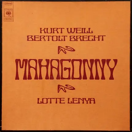 Kurt Weill / Bertolt Brecht - Mahagonny