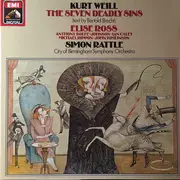 LP - Kurt Weill , Elise Ross , Sir Simon Rattle - Die Sieben Todsünden
