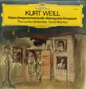 LP - Weill - Kleine Dreigroschenmusik / Mahagonny Songspiel - Booklet