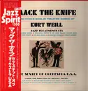 LP - Kurt Weill , The Sextet Of Orchestra U.S.A. Under The Direction Of Mike Zwerin - Mack The Knife And Other Berlin Theatre Songs Of Kurt Weill - OBI + Inlay