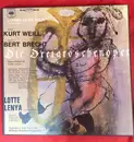 Double LP - Kurt Weill ,Kurt Weill Bertolt Brecht ,Bert Brecht Wilhelm Brückner-Rüggeberg - L'Opera Da Tre Soldi Cantata In Tedesco - Box Set