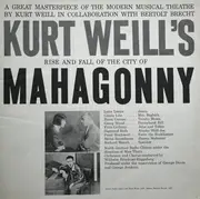 LP-Box - Kurt Weill In Collaboration With Bertolt Brecht , Starring Lotte Lenya With Gisela Litz , Sigmund R - Rise And Fall Of The City Of Mahagonny - hardcover box + booklet