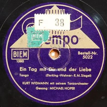 Kurt Widmann , Michael Hofer - Stern Von Rio / Ein Tag Mit Die Und Der Liebe