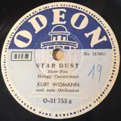 Kurt Widmann Und Sein Orchester - Star Dust / That's My Rhythm