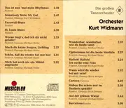 CD - Kurt Widmann Und Sein Orchester - Die Großen Tanzorchester II