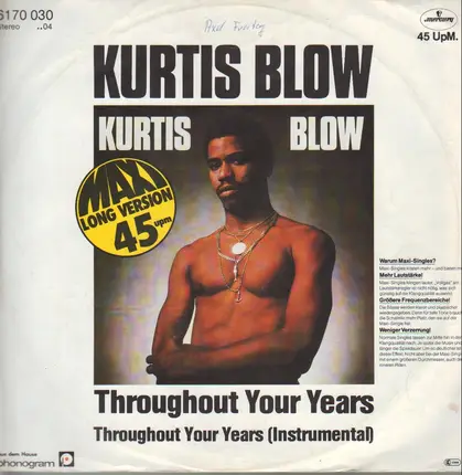 Kurtis Blow - Throughout Your Years