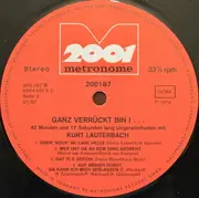 LP - Kurt Lauterbach - Ganz Verrückt Bin I...