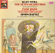 LP - Kurt Weill, Elise Ross, Simon Rattle, Brecht - The Seven Deadly Sins