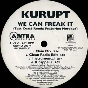 Kurupt - We Can Freak It (East Coast Remix)