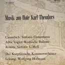 LP - Cannabich / Volger / Rosetti - Musik am Hofe Karl Theodors - gatefold