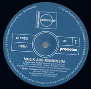 Double LP - Stamiz / Danzi / Richter / Cannabich - Musik Aus Mannheim