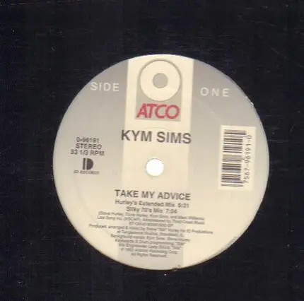 Kym Sims - Take My Advice