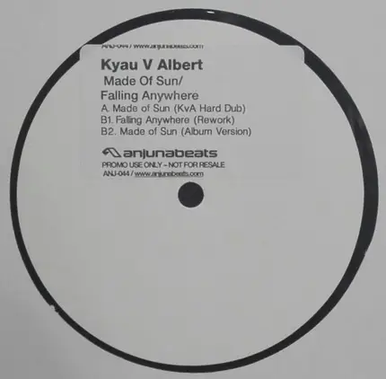 Kyau & Albert - Made Of Sun / Falling Anywhere E.P.