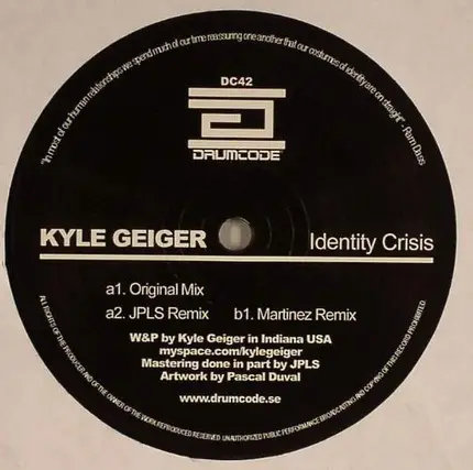Kyle Geiger - Identity Crisis