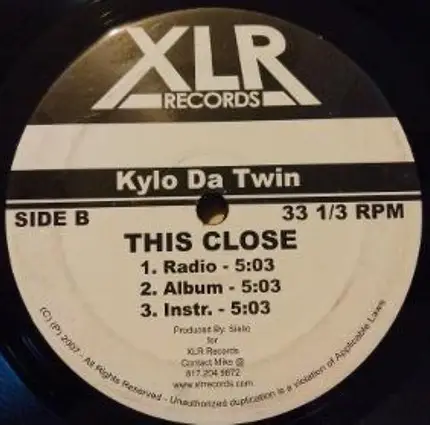 Kylo Da Twin - Hitten Lick's / This Close