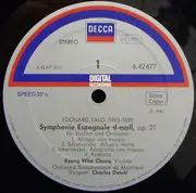 LP - Kyung-Wha Chung - Lalo - Symphonie Espagnole / Saint-Saëns - Violin Concerto No.1