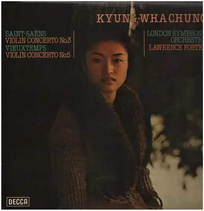Kyung-Wha Chung , Camille Saint-Saëns , Henri Vieuxtemps , The London Symphony Orchestra , Lawrence - Saint-Saëns Violin Concerto No.3, Vieuxtemps Violin Concerto No.5