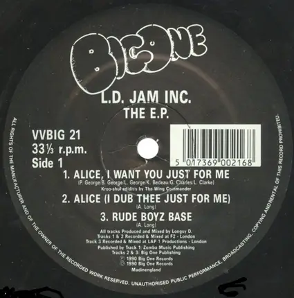 L. D. Jam INC. - The E.P.