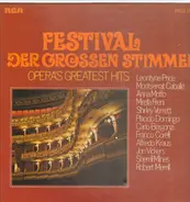 L. Price, M. Caballé, P. Domingo, F. Corelli a.o. - Festival der großen Stimmen *Opera's greatest hits