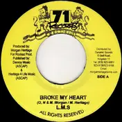 L.M.S - Broke My Heart / I Adore You