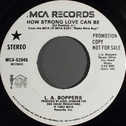 L.A. Boppers - How Strong Love Can Be