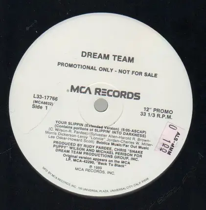 Dream Team - Your Slippin