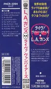 CD - L.A. Guns - Live! Vampires