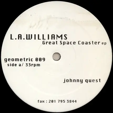 L.A. Williams - Great Space Coaster EP