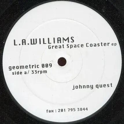 L.A. Williams - Great Space Coaster EP
