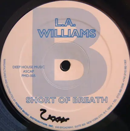 L.A. Williams - Short of Breath
