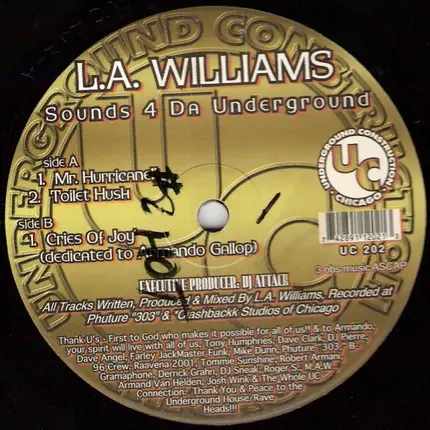 L.A. Williams - Sounds 4 Da Underground