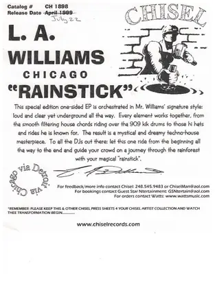 L.A. Williams - Rainstick