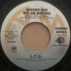 L.T.D. - Where Did We Go Wrong