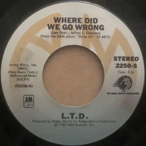 L.T.D. - Where Did We Go Wrong
