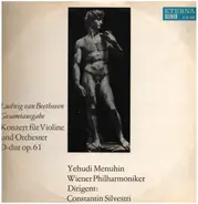 L.v. Beethoven - Konzert für Violine und Orchester D-dur; Mehunin, Wiener Philh., C. Silvestri