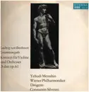 LP - L.v. Beethoven - Konzert für Violine und Orchester D-dur; Mehunin, Wiener Philh., C. Silvestri