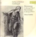 LP - L.v. Beethoven / Dieter Zechlin - Klaviersonate A-dur,Klaviersonate C-dur; D. Zechlin