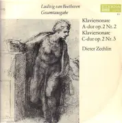 LP - L.v. Beethoven / Dieter Zechlin - Klaviersonate A-dur,Klaviersonate C-dur; D. Zechlin
