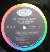 LP - La Tipica De Chapultepec De Daniel Zarabozo - Las Fuentes De Mexico